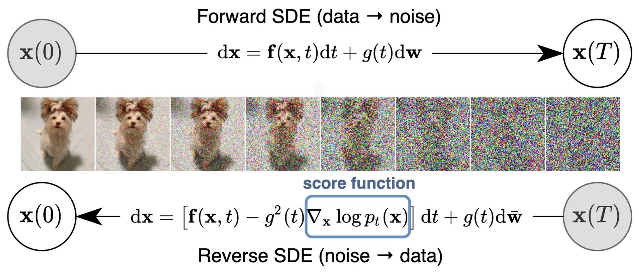 Forward and Backward Diffusion