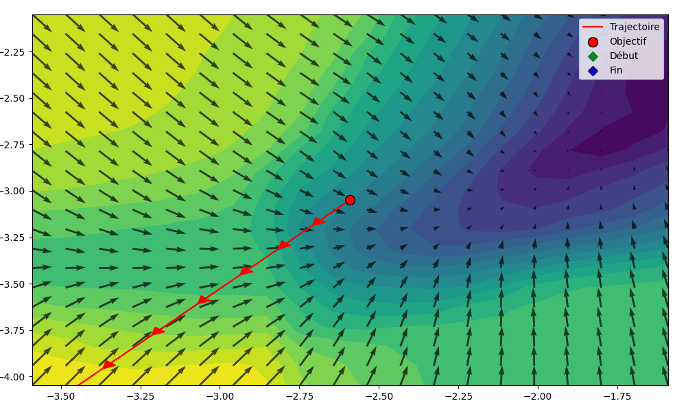 Vector Field Over a Trajectory